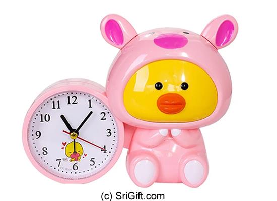 Stand Desktop Ornaments Kids Cute Animal Alarm Clock | SriGift.com ...