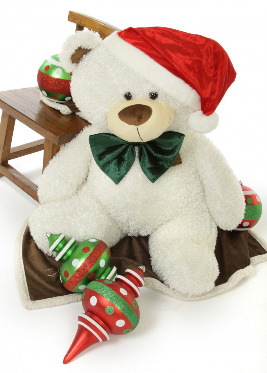 large christmas teddy bear