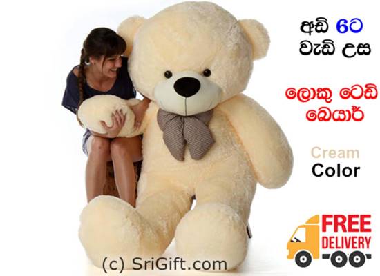 cute teddy bear 6 feet