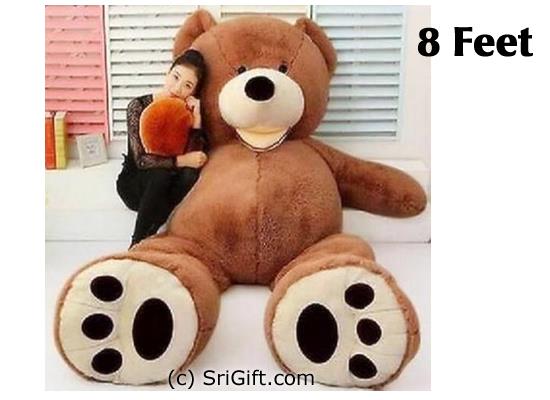 two feet teddy bear